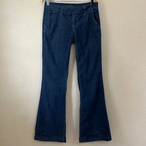 ZCO women low rise flare jeans, size 7